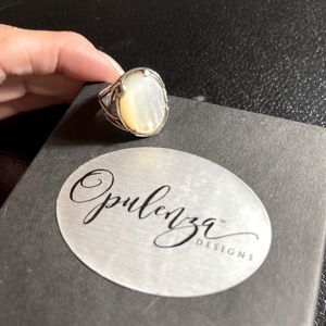 Opulenza Mother Of All Pearl Rings